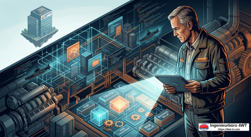 IT-Sanierung statt Milliardengrab: Warum Inhaber-Strategie im Maschinenraum beginnt IT-Sanierung statt Milliardengrab: Warum Inhaber-Strategie im Maschinenraum beginnt