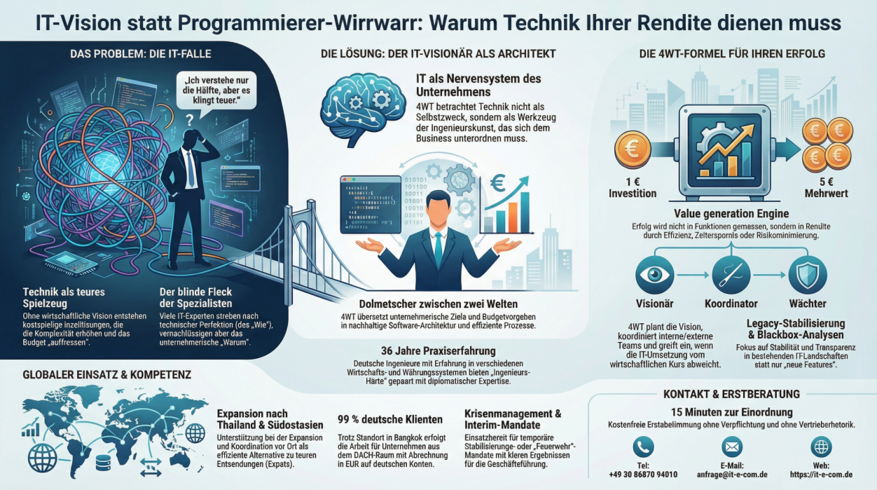 Deutsche Ingenieurslogik für KMUs in unsicheren Zeiten.